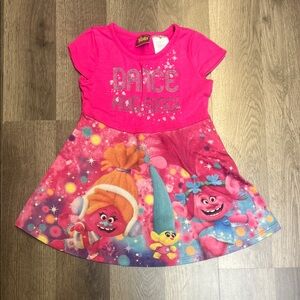 Pink Trolls Dance Dress size 2T